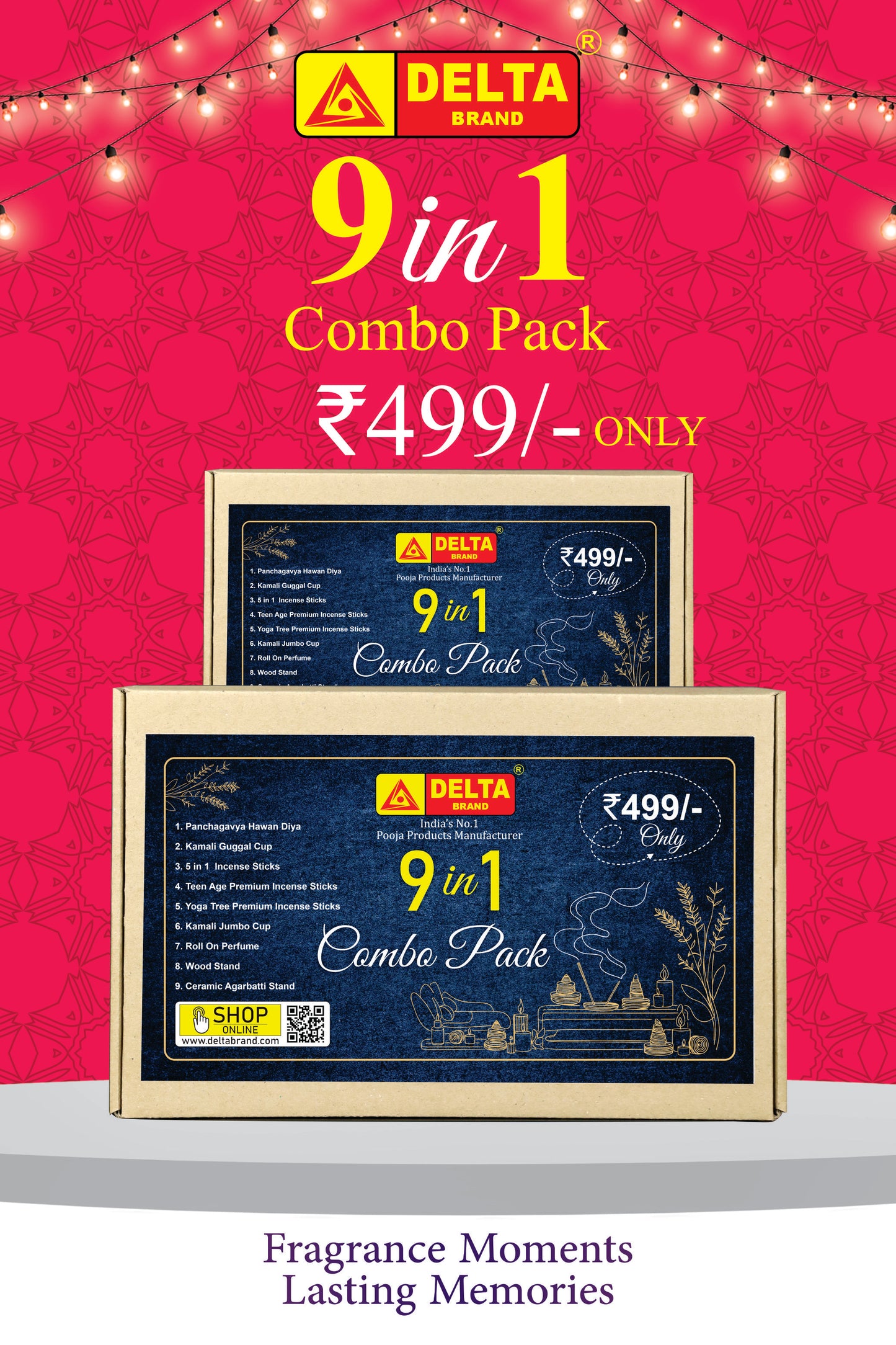 Delta Brand 9 in 1 Combo Pack