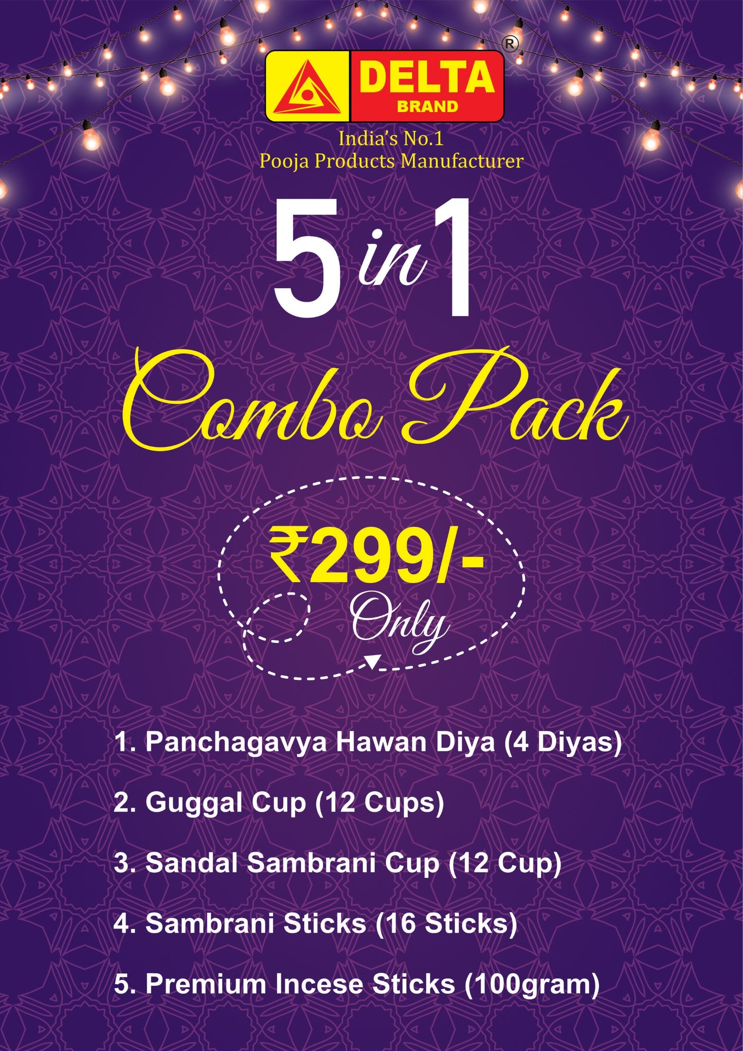 Delta Brand 5-in-1 Combo Pack-Inside