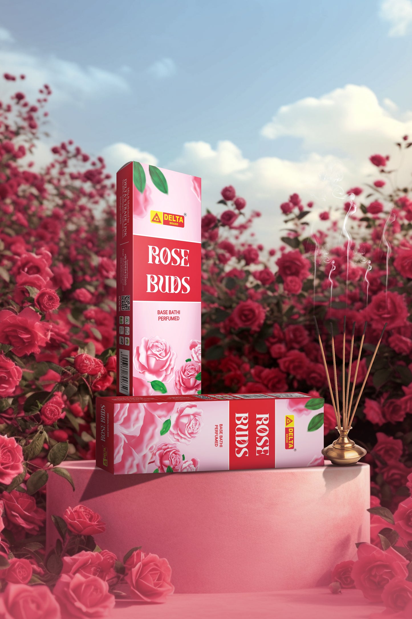 Rose Buds Base Bathi